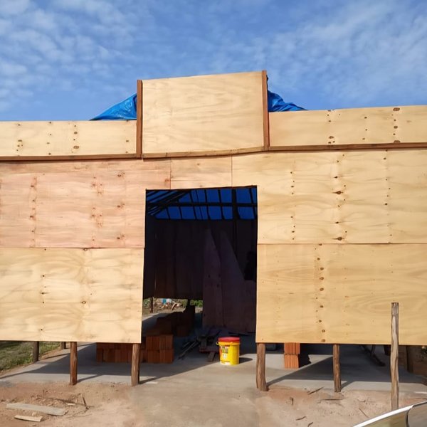 Reforma da Tenda da Congregação em Lagoa do Rosa